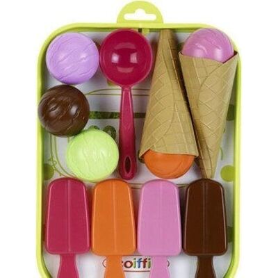Ecoiffier Eiscreme-Tablett – Rollenspiel-Spielzeug Ecoiffier Eiscreme-Tablett – Rollenspiel-Spielzeug
