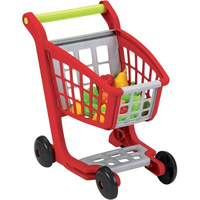 ECOIFFIER ECF7600001225 100% Chef Carrello supermercato con 13 accessori - Spielzeug ECOIFFIER ECF7600001225 100% Chef Carrello supermercato con 13 accessori - Spielzeug