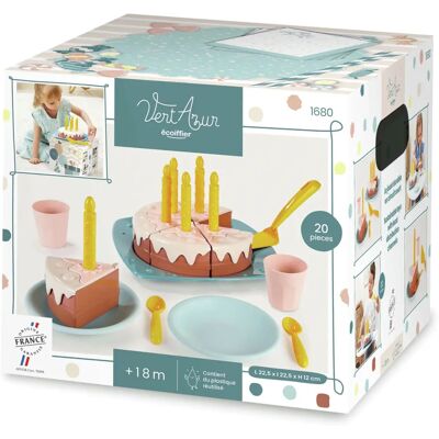 Ecoiffier Modèle-1680 Jouet de Rôle - Set de Gâteau d'Anniversaire Ecoiffier Modèle-1680 Jouet de Rôle - Set de Gâteau d'Anniversaire