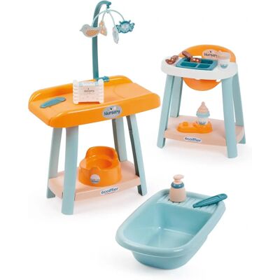 Ensemble de bain pour poupée Ecoiffier Doctor Poupon Ensemble de bain pour poupée Ecoiffier Doctor Poupon
