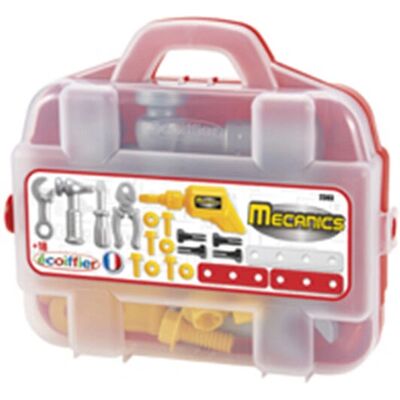 Ecoiffier 2303 Spielzeugset - Mechaniker-Werkzeugkoffer Ecoiffier 2303 Spielzeugset - Mechaniker-Werkzeugkoffer