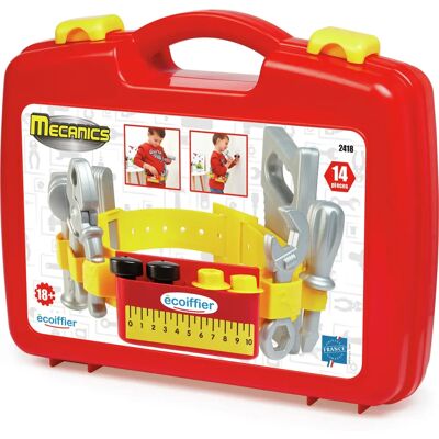 ECOIFFIER 2418 Rollenspiel Spielzeug - Werkzeuggürtel-Kit für Kinder ECOIFFIER 2418 Rollenspiel Spielzeug - Werkzeuggürtel-Kit für Kinder