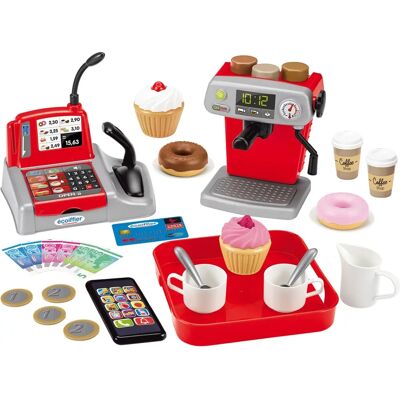 Juguete Educativo Ecoiffier Tienda de Café - Juego Educativo Juguete Educativo Ecoiffier Tienda de Café - Juego Educativo