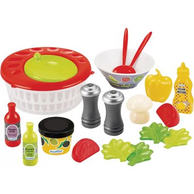 Ecoiffier 2579 Spielzeug - Mahlzeiten-Set mit Salatschachtel Ecoiffier 2579 Spielzeug - Mahlzeiten-Set mit Salatschachtel