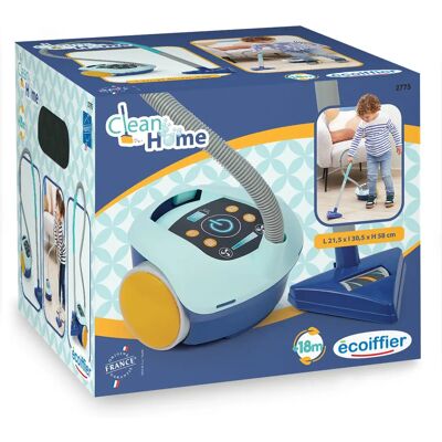 Ecoiffier Blauer Spielzeug Staubsauger - Rollenspiel - Kinderfreundlich Ecoiffier Blauer Spielzeug Staubsauger - Rollenspiel - Kinderfreundlich