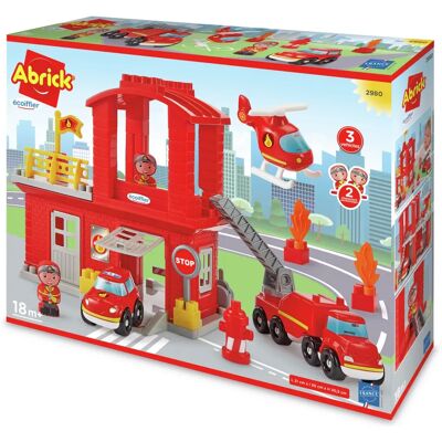 Ecoiffier 2980 Estación de Bomberos - Juego de Construcción Ecoiffier 2980 Estación de Bomberos - Juego de Construcción