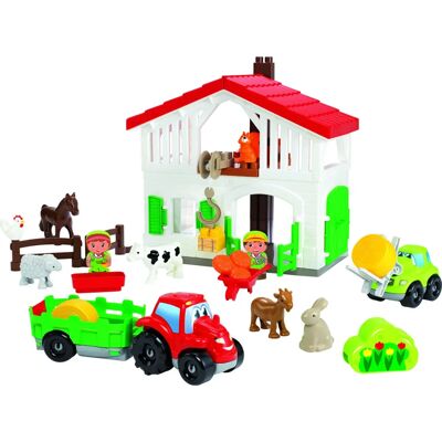Jouet de Construction Ecoiffier 3021 - 35 Pièces, Multicolore, Plastique - Publicité Jouet de Construction Ecoiffier 3021 - 35 Pièces, Multicolore, Plastique - Publicité