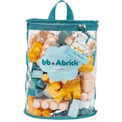 ECOIFFIER BB Abrick Zabawka konstrukcyjna - 60 elementów - Dla 12+ miesięcy ECOIFFIER BB Abrick Zabawka konstrukcyjna - 60 elementów - Dla 12+ miesięcy