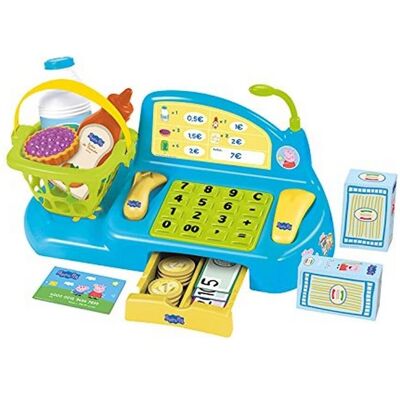 Tiroir caisse Jouet Peppa Pig - Monnaie et accessoires - Publicité Tiroir caisse Jouet Peppa Pig - Monnaie et accessoires - Publicité