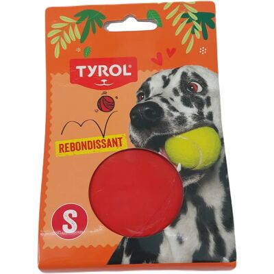 Tyrol Ultrastuds Hondenspeeltje - Rood, 6,25cm Tyrol Ultrastuds Hondenspeeltje - Rood, 6,25cm