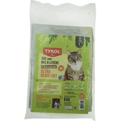 Tyrol 44 x 30 cm Plastiska hygienpåsar för kattlåda Tyrol 44 x 30 cm Plastiska hygienpåsar för kattlåda