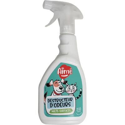 AIME Spray Destruct'zapach moczu zwierząt - 500 ml - Odor eliminator spray AIME Spray Destruct'zapach moczu zwierząt - 500 ml - Odor eliminator spray