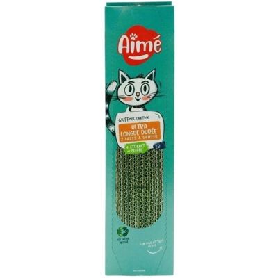 AIMÉ Tapis de Grattage pour Chat - Carton Recyclé - Double Face - Résistant AIMÉ Tapis de Grattage pour Chat - Carton Recyclé - Double Face - Résistant