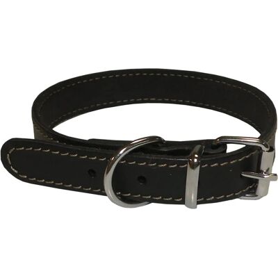 Collier en Cuir YAGO Moyen Réglable pour Chiens - Publicité Collier en Cuir YAGO Moyen Réglable pour Chiens - Publicité