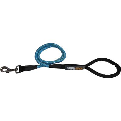 Laisse pour chien Yago - 1,20 m, Réfléchissante, Bleue - Publicité Laisse pour chien Yago - 1,20 m, Réfléchissante, Bleue - Publicité