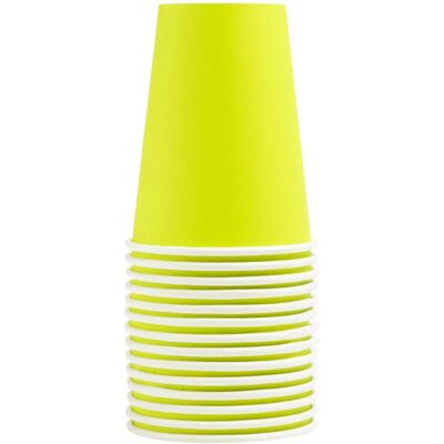 PRONAPPE 89113I bicchiere usa e getta - 15 pz, 200 ml, Cartone - Kiwi verde PRONAPPE 89113I bicchiere usa e getta - 15 pz, 200 ml, Cartone - Kiwi verde