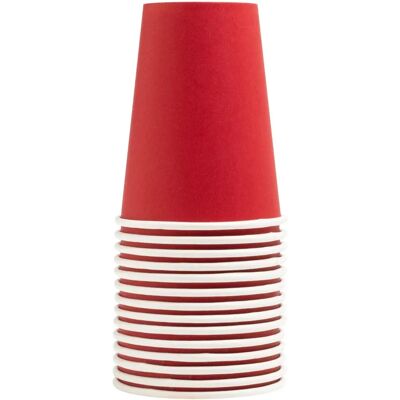 PRONAPPE 89115I Eenmalige bekers - 15 stuks - 200 ml - Rood PRONAPPE 89115I Eenmalige bekers - 15 stuks - 200 ml - Rood