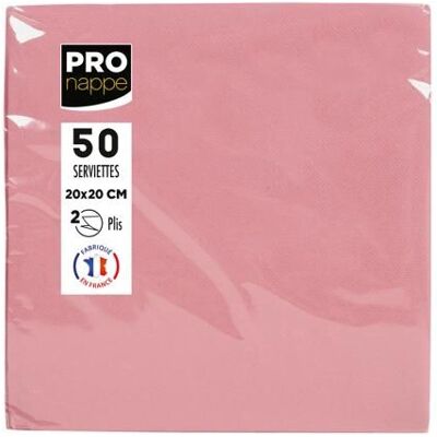 PRONAPPE SV622041I Pappersservetter - Rosa - 50 st PRONAPPE SV622041I Pappersservetter - Rosa - 50 st