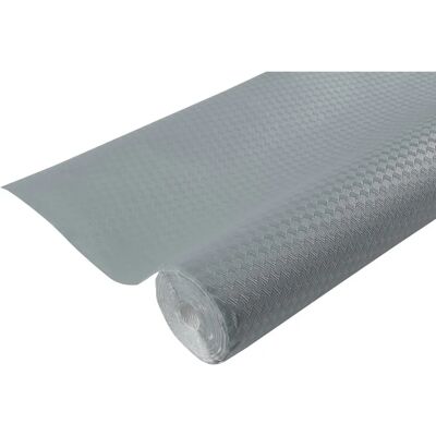 Mantel en rollo con relieve en lino gris - 20x1,18m - Gris antracita Mantel en rollo con relieve en lino gris - 20x1,18m - Gris antracita