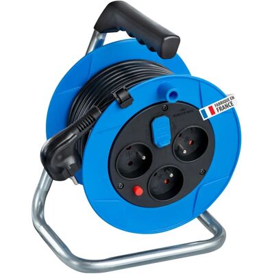 Brennenstuhl Baby S 10m rolka kabli - 3 porty USB Brennenstuhl Baby S 10m rolka kabli - 3 porty USB