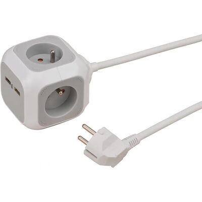 Brennenstuhl Steckerleiste - 4 Steckdosen, USB, 1,4m Kabel Brennenstuhl Steckerleiste - 4 Steckdosen, USB, 1,4m Kabel