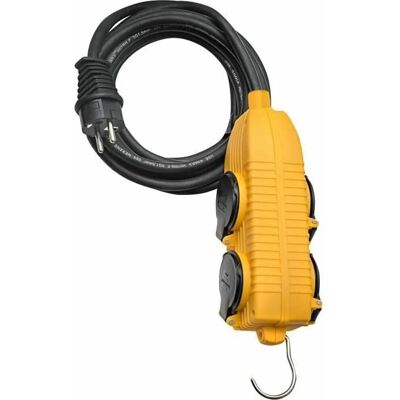 Extensión eléctrica Brennenstuhl - 10m, IP44, 4 Tomas, Enchufe EU Extensión eléctrica Brennenstuhl - 10m, IP44, 4 Tomas, Enchufe EU