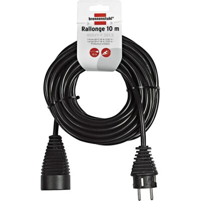 Brennenstuhl 1165461 - Extensión eléctrica 10m - Uso interior - Protección infantil Brennenstuhl 1165461 - Extensión eléctrica 10m - Uso interior - Protección infantil