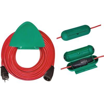 Cable de extensión rojo Brennenstuhl 40m - Interior/Exterior - Modelo 1167541 Cable de extensión rojo Brennenstuhl 40m - Interior/Exterior - Modelo 1167541