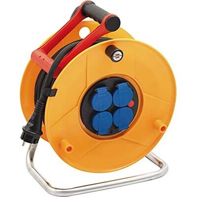 Carrete de cable Standard Pro IP44 25m - 4 enchufes 2P+T 16A Carrete de cable Standard Pro IP44 25m - 4 enchufes 2P+T 16A
