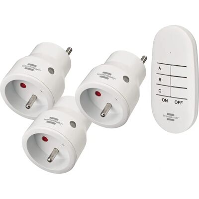 Regleta de enchufes Brennenstuhl 3 mini con control remoto Regleta de enchufes Brennenstuhl 3 mini con control remoto