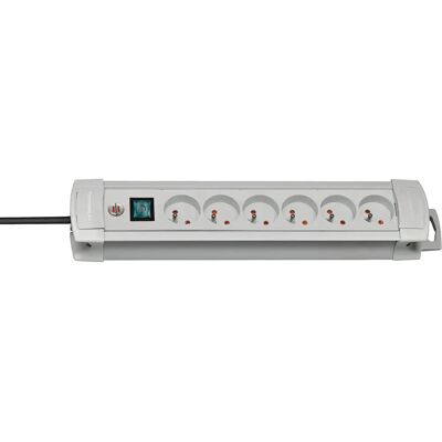 Multiplug Brennenstuhl - 6 prises avec interrupteur, câble 3m - Publicité Multiplug Brennenstuhl - 6 prises avec interrupteur, câble 3m - Publicité