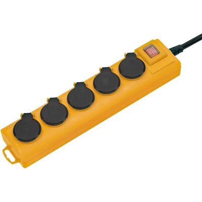 Brennenstuhl Verlengsnoer - 5 stopcontacten, IP54, 2m kabel - Buitengebruik Brennenstuhl Verlengsnoer - 5 stopcontacten, IP54, 2m kabel - Buitengebruik