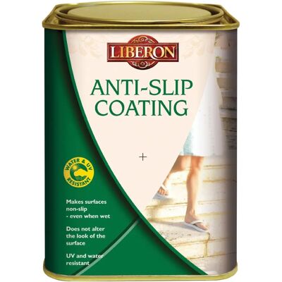 Liberon Anti-Slip Coating - 101767 - 1L - Non-slip, Clear Finish Liberon Anti-Slip Coating - 101767 - 1L - Non-slip, Clear Finish