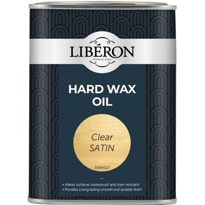 Liberon 104467 Hard Wax Oil Clear Satin - Hard Wax Oil Liberon 104467 Hard Wax Oil Clear Satin - Hard Wax Oil