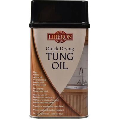 Liberon 104472 Tung Oil Quick Dry - 1 Litre Liberon 104472 Tung Oil Quick Dry - 1 Litre