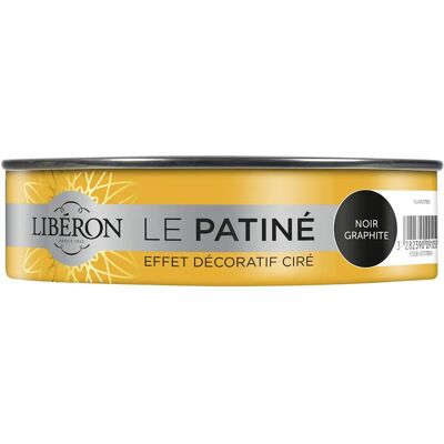 Peinture décorative effet satiné LIBERON - Patiné noir graphite - Publicité Peinture décorative effet satiné LIBERON - Patiné noir graphite - Publicité
