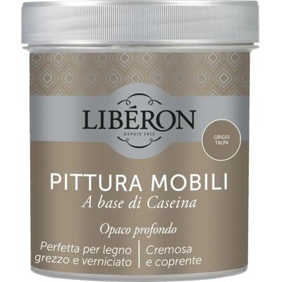 Pittura per Mobili a Base di Latte Liberon - Opaca Profonda - 0,5L Pittura per Mobili a Base di Latte Liberon - Opaca Profonda - 0,5L