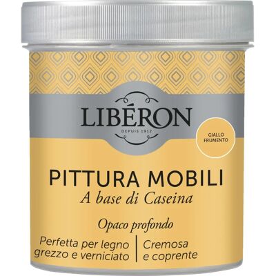 Libéron - V33 - a base di caseina - Giallo frumento - Vernice per mobili Libéron - V33 - a base di caseina - Giallo frumento - Vernice per mobili