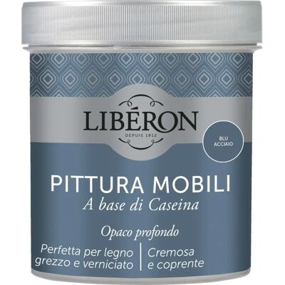 Colori a Base di Latte Blu Liberon - Vernice per Mobili - Opaco Profondo Colori a Base di Latte Blu Liberon - Vernice per Mobili - Opaco Profondo