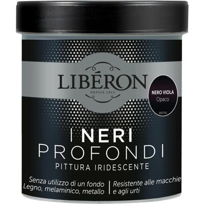 Pittura Iridescente Liberon - Nero Viola Opaco - Vernice Pittura Iridescente Liberon - Nero Viola Opaco - Vernice