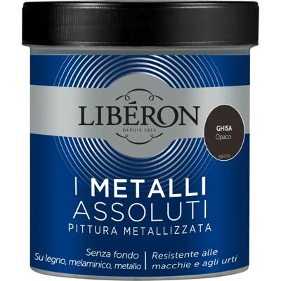 Vernice Metallizzata Liberon - Ghisa - Facile da Applicare, Resistente a Macchie e Urti Vernice Metallizzata Liberon - Ghisa - Facile da Applicare, Resistente a Macchie e Urti