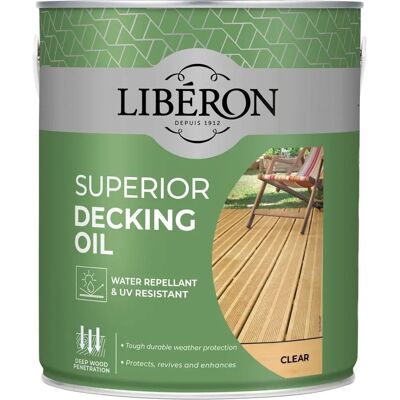 Liberon 126103 Superior Decking Oil Clear - Decking Oil Liberon 126103 Superior Decking Oil Clear - Decking Oil