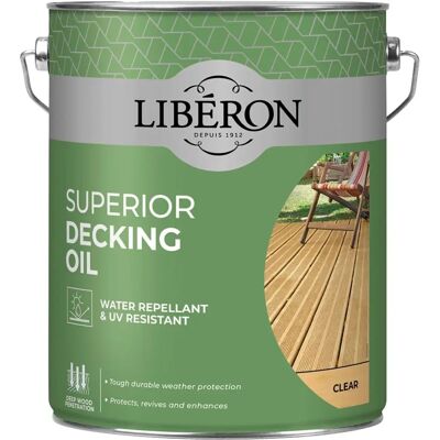 Liberon Superior Decking Oil Clear 5L - Decking Oil Liberon Superior Decking Oil Clear 5L - Decking Oil