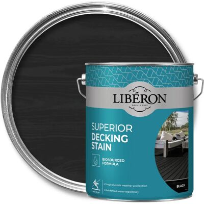 Liberon - 126133 - Black - 5 L - Decking stain Liberon - 126133 - Black - 5 L - Decking stain