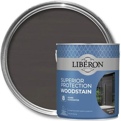 Liberon - Superior 8Y Woodstain - Charcoal - Woodstain Liberon - Superior 8Y Woodstain - Charcoal - Woodstain
