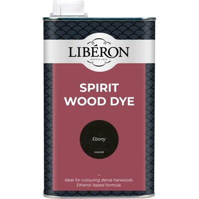 Liberon 126788 Ebony Wood Dye - Wood Finish - 1 Litre Liberon 126788 Ebony Wood Dye - Wood Finish - 1 Litre