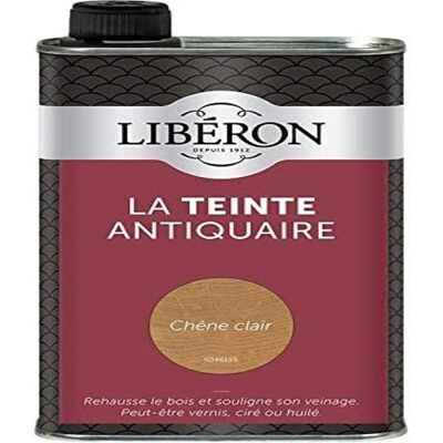 Teinture bois chêne clair - Liberon - Publicité Teinture bois chêne clair - Liberon - Publicité