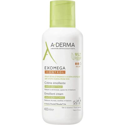 A-Derma Exomega Control 400ml - Emolientní krém pro atopickou pokožku A-Derma Exomega Control 400ml - Emolientní krém pro atopickou pokožku