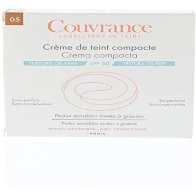 Maquillaje compacto mate Avène Couvrance - SPF 30 - Piel normal/combinada Maquillaje compacto mate Avène Couvrance - SPF 30 - Piel normal/combinada