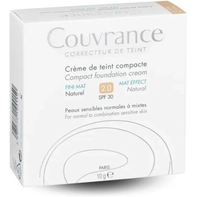 Maquillaje compacto SPF 30 natural de Avène Couvrance Maquillaje compacto SPF 30 natural de Avène Couvrance